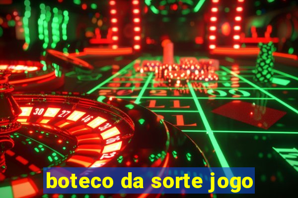 boteco da sorte jogo